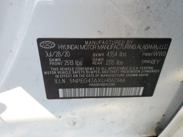 Photo 11 VIN: 5NPEG4JAXLH062366 - HYUNDAI SONATA SE 