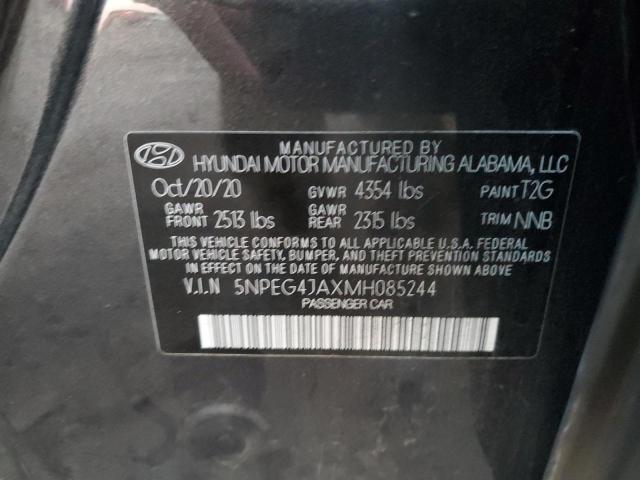 Photo 11 VIN: 5NPEG4JAXMH085244 - HYUNDAI SONATA SE 