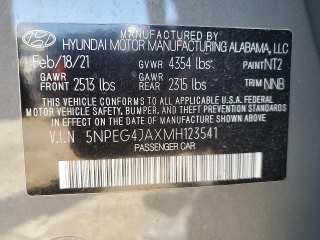 Photo 9 VIN: 5NPEG4JAXMH123541 - HYUNDAI SONATA SE 