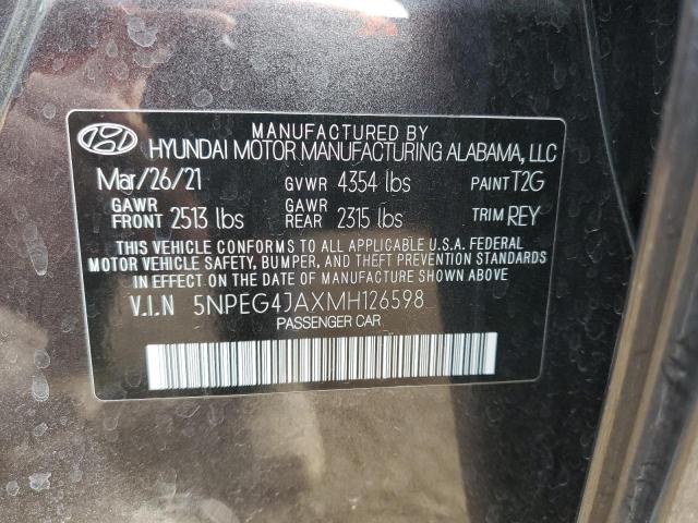 Photo 11 VIN: 5NPEG4JAXMH126598 - HYUNDAI SONATA SE 