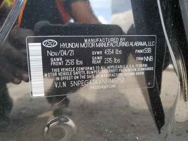 Photo 11 VIN: 5NPEG4JAXNH145752 - HYUNDAI SONATA SE 