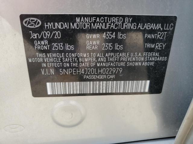 Photo 11 VIN: 5NPEH4J20LH022979 - HYUNDAI SONATA 