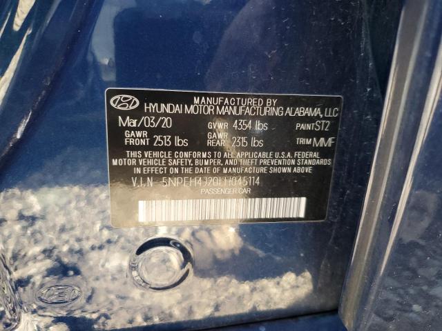 Photo 11 VIN: 5NPEH4J20LH045114 - HYUNDAI SONATA LIM 