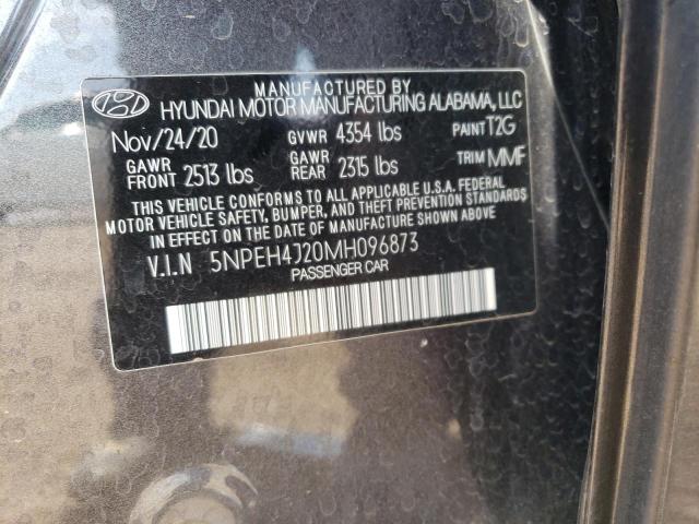 Photo 11 VIN: 5NPEH4J20MH096873 - HYUNDAI SONATA 