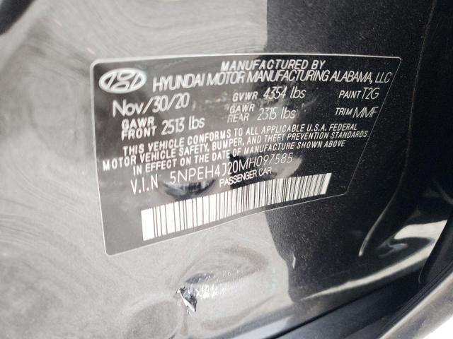 Photo 12 VIN: 5NPEH4J20MH097585 - HYUNDAI SONATA LIM 