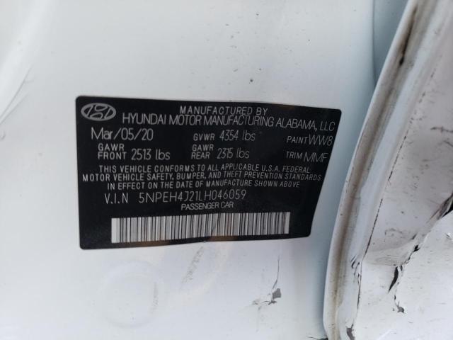 Photo 11 VIN: 5NPEH4J21LH046059 - HYUNDAI SONATA LIM 