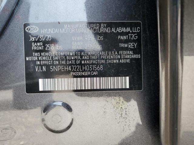 Photo 11 VIN: 5NPEH4J22LH031568 - HYUNDAI SONATA LIM 