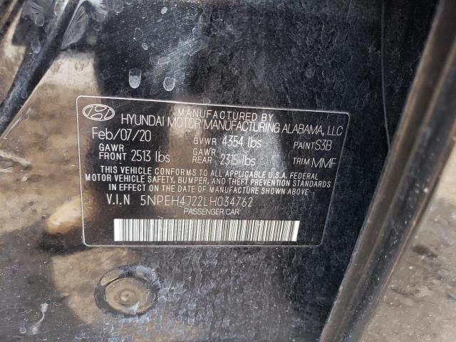 Photo 11 VIN: 5NPEH4J22LH034762 - HYUNDAI SONATA LIM 