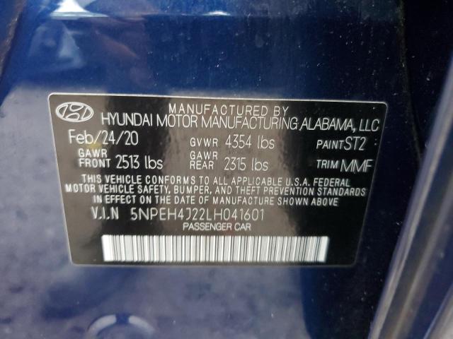 Photo 11 VIN: 5NPEH4J22LH041601 - HYUNDAI SONATA 