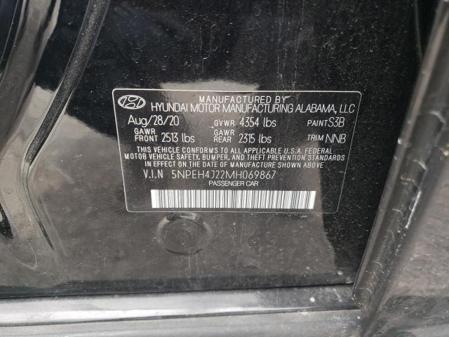 Photo 9 VIN: 5NPEH4J22MH069867 - HYUNDAI SONATA LIM 