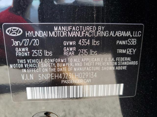 Photo 11 VIN: 5NPEH4J23LH029134 - HYUNDAI SONATA LIM 