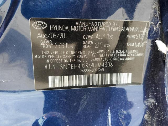 Photo 11 VIN: 5NPEH4J23MH064306 - HYUNDAI SONATA LIM 