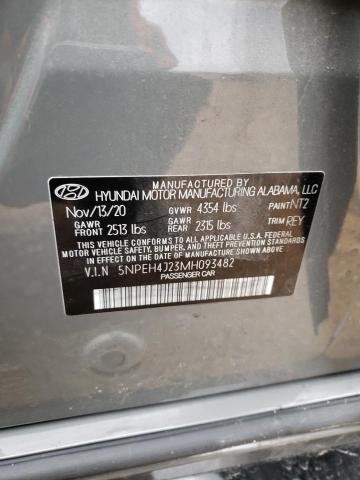 Photo 11 VIN: 5NPEH4J23MH093482 - HYUNDAI SONATA LIM 