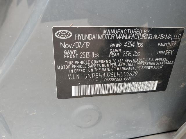 Photo 11 VIN: 5NPEH4J25LH002629 - HYUNDAI SONATA 