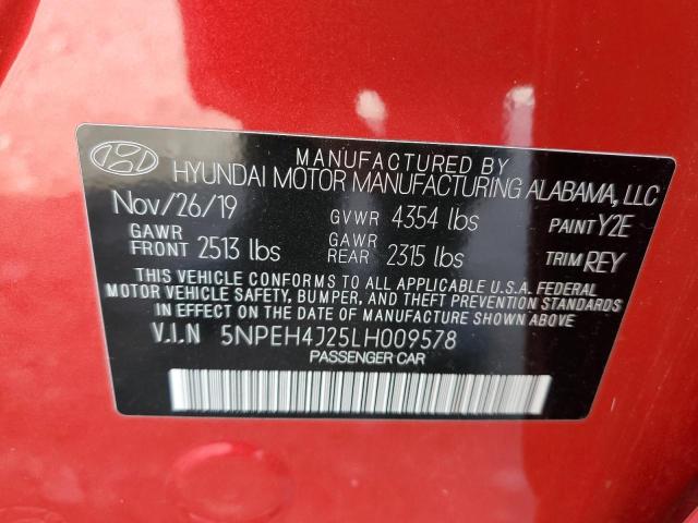 Photo 11 VIN: 5NPEH4J25LH009578 - HYUNDAI SONATA 