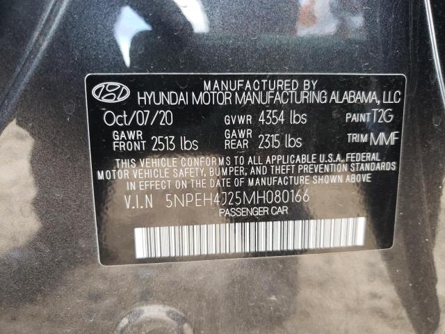 Photo 9 VIN: 5NPEH4J25MH080166 - HYUNDAI SONATA LIM 