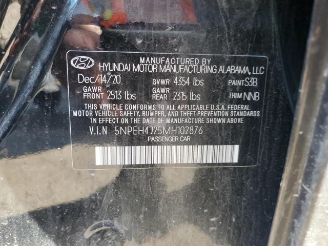 Photo 11 VIN: 5NPEH4J25MH102876 - HYUNDAI SONATA 