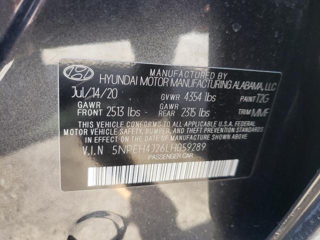 Photo 9 VIN: 5NPEH4J26LH059289 - HYUNDAI SONATA LIM 