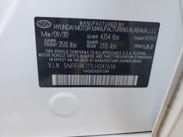 Photo 11 VIN: 5NPEH4J27LH047636 - HYUNDAI SONATA LIM 