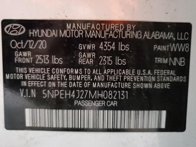 Photo 12 VIN: 5NPEH4J27MH082131 - HYUNDAI SONATA LIM 