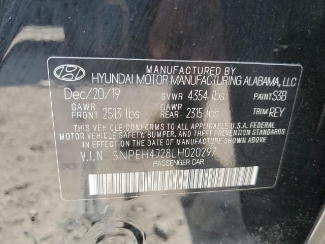 Photo 11 VIN: 5NPEH4J28LH020297 - HYUNDAI SONATA 