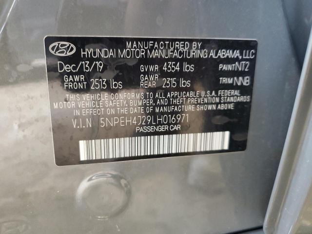 Photo 11 VIN: 5NPEH4J29LH016971 - HYUNDAI SONATA LIM 