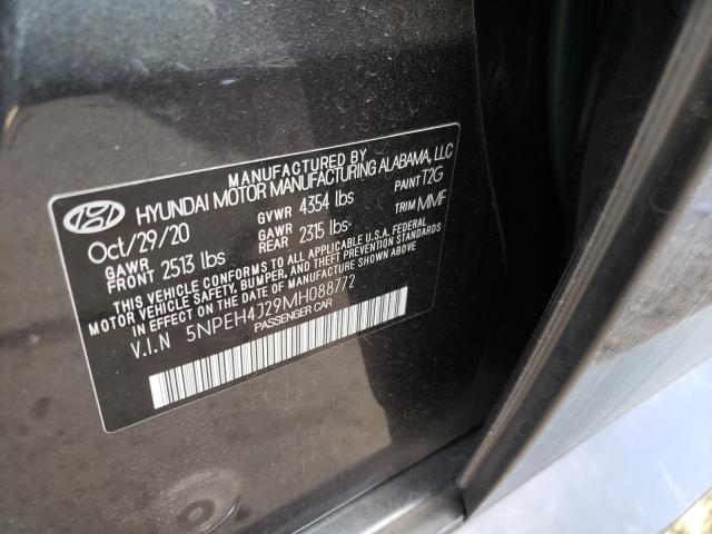 Photo 9 VIN: 5NPEH4J29MH088772 - HYUNDAI SONATA LIM 