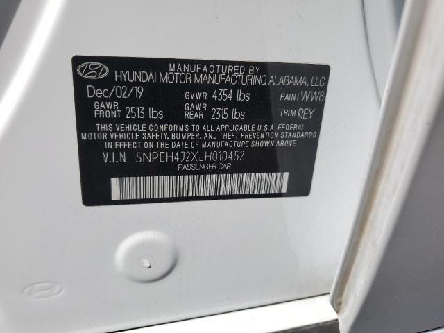 Photo 12 VIN: 5NPEH4J2XLH010452 - HYUNDAI SONATA LIM 