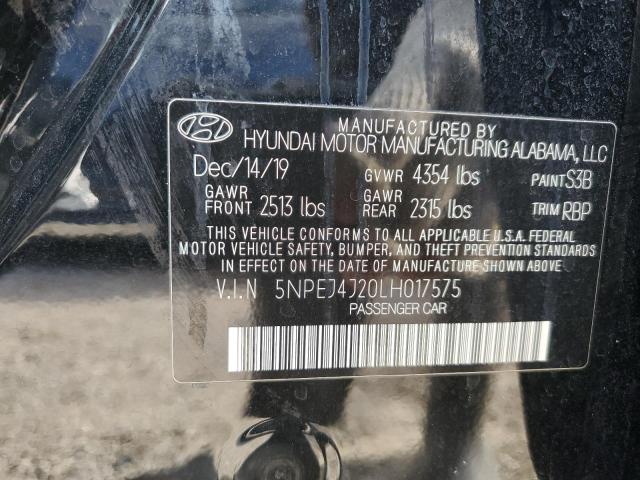 Photo 11 VIN: 5NPEJ4J20LH017575 - HYUNDAI SONATA SEL 