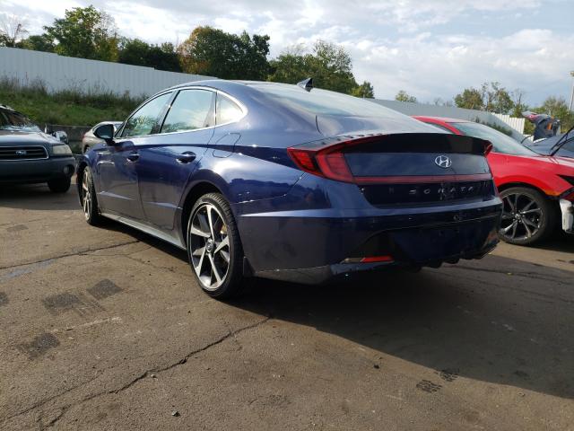 Photo 2 VIN: 5NPEJ4J21MH115659 - HYUNDAI SONATA SEL 