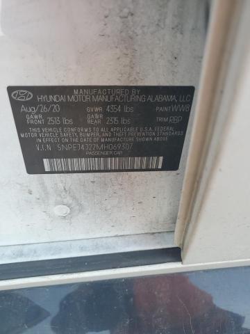 Photo 11 VIN: 5NPEJ4J22MH069307 - HYUNDAI SONATA SEL 