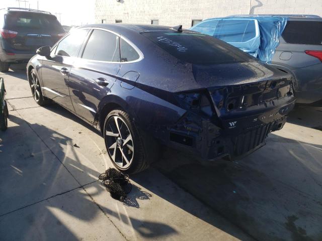 Photo 2 VIN: 5NPEJ4J22MH076662 - HYUNDAI SONATA SEL 