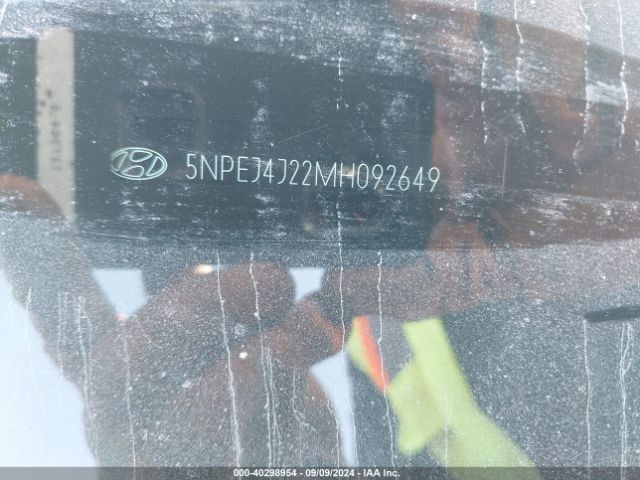 Photo 8 VIN: 5NPEJ4J22MH092649 - HYUNDAI SONATA 