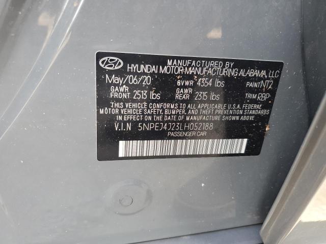 Photo 12 VIN: 5NPEJ4J23LH052188 - HYUNDAI SONATA SEL 