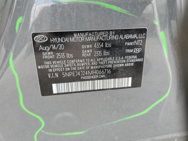 Photo 12 VIN: 5NPEJ4J24MH066716 - HYUNDAI SONATA 