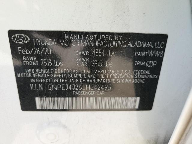 Photo 11 VIN: 5NPEJ4J26LH042495 - HYUNDAI SONATA SEL 