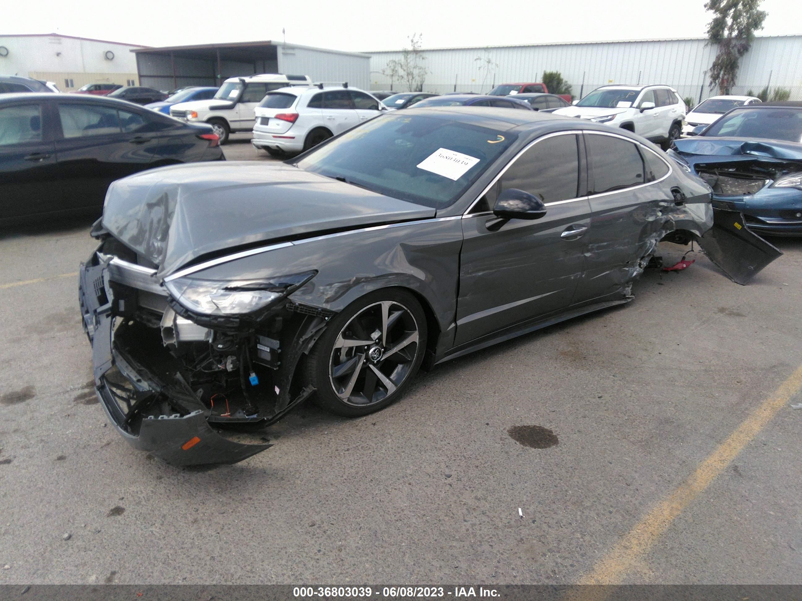 Photo 1 VIN: 5NPEJ4J26NH140624 - HYUNDAI SONATA 