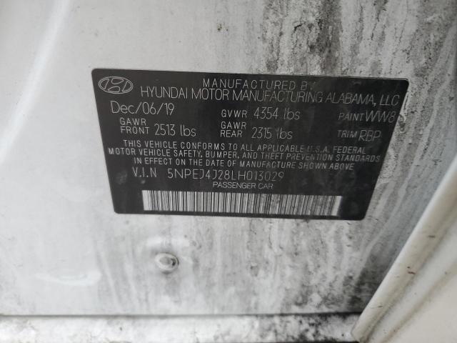 Photo 11 VIN: 5NPEJ4J28LH013029 - HYUNDAI SONATA SEL 