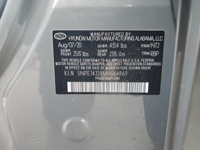 Photo 11 VIN: 5NPEJ4J28MH064869 - HYUNDAI SONATA 