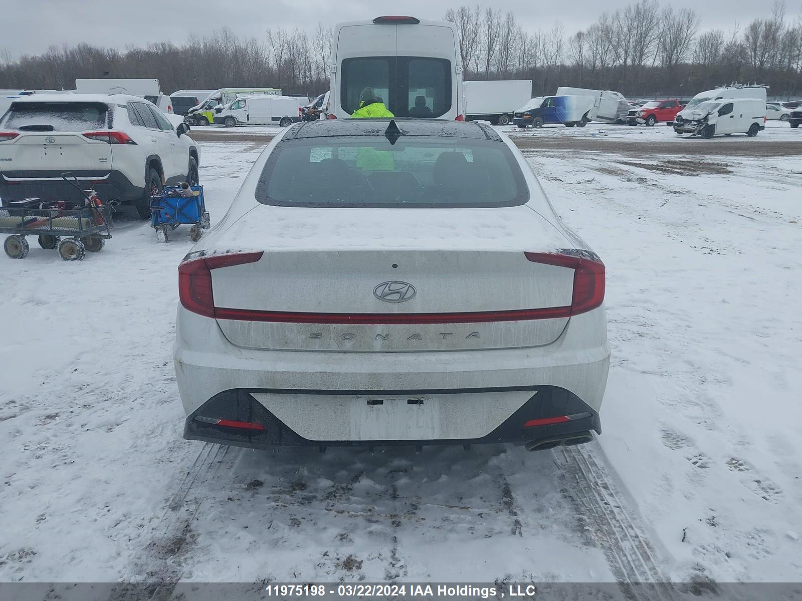 Photo 16 VIN: 5NPEJ4J28NH148613 - HYUNDAI SONATA 