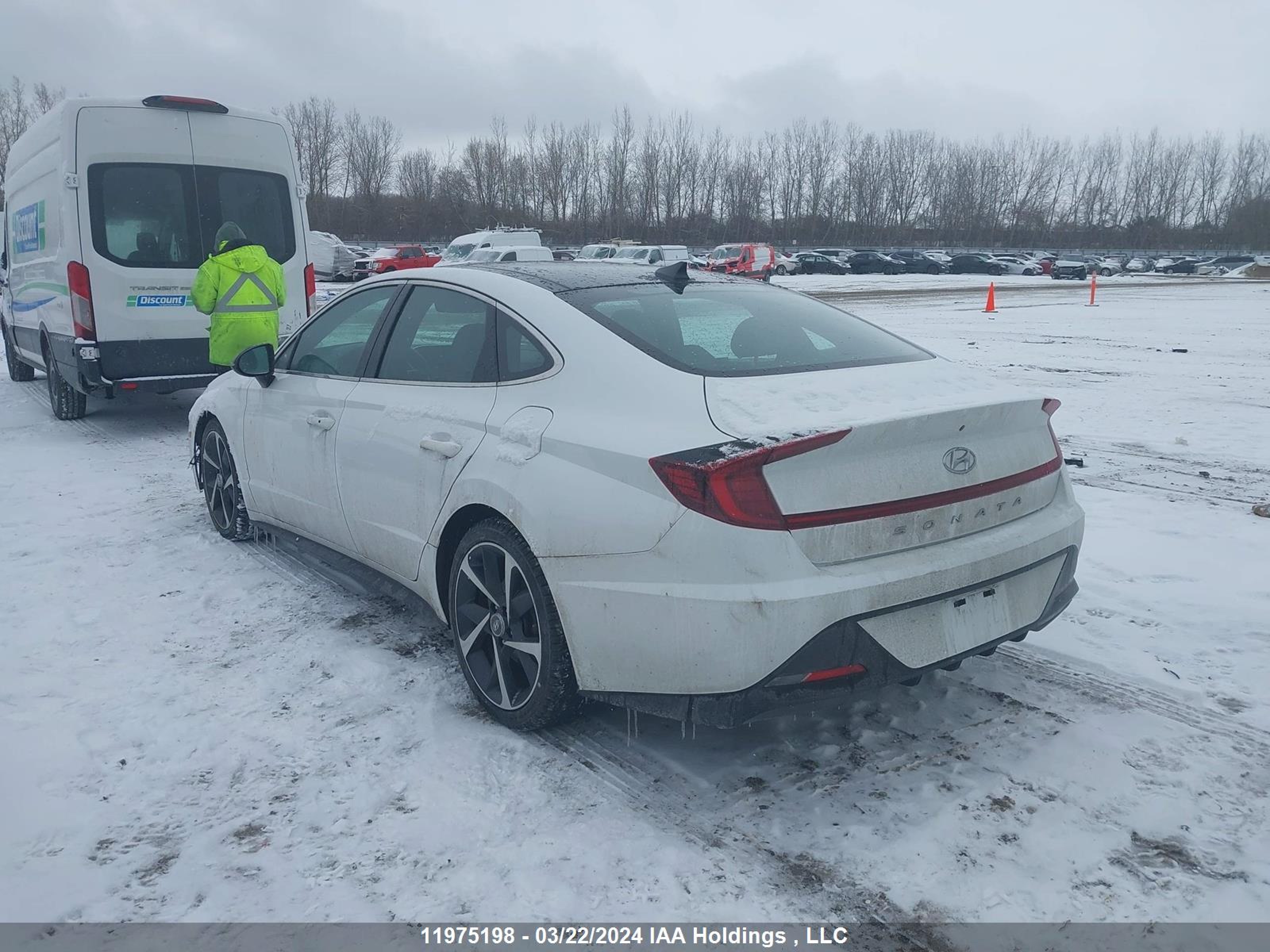 Photo 2 VIN: 5NPEJ4J28NH148613 - HYUNDAI SONATA 