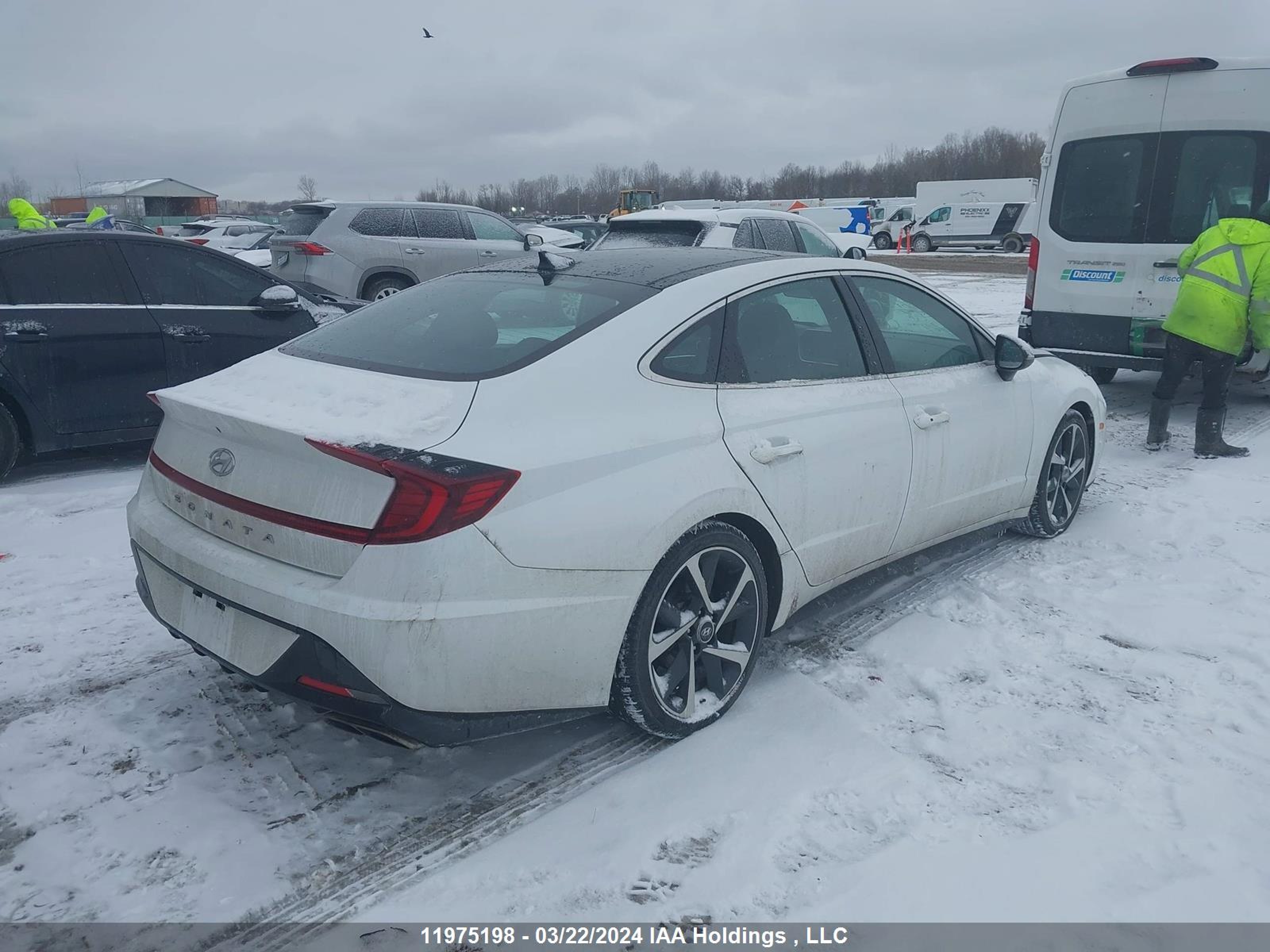 Photo 3 VIN: 5NPEJ4J28NH148613 - HYUNDAI SONATA 