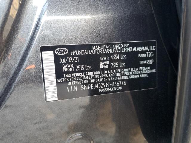 Photo 11 VIN: 5NPEJ4J29NH136776 - HYUNDAI SONATA 