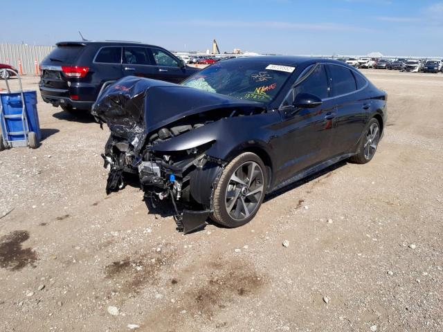 Photo 1 VIN: 5NPEJ4J29NH137877 - HYUNDAI SONATA SEL 