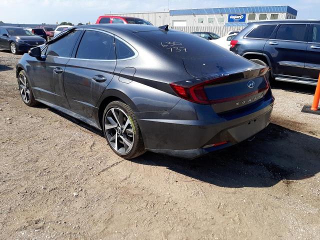 Photo 2 VIN: 5NPEJ4J29NH137877 - HYUNDAI SONATA SEL 