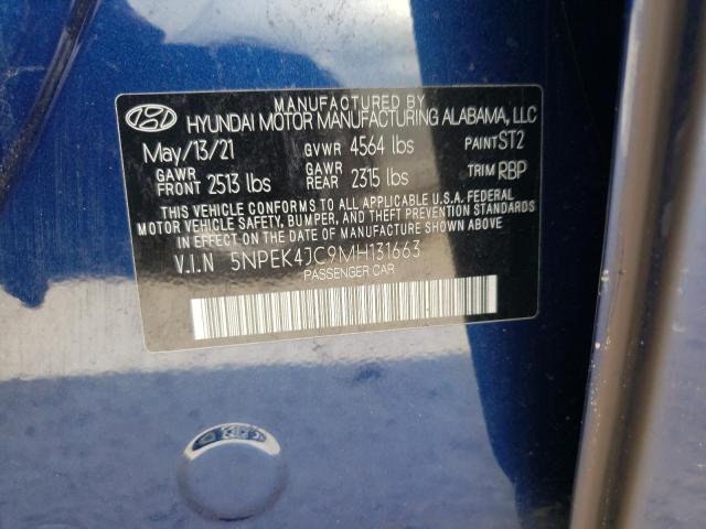 Photo 11 VIN: 5NPEK4JC9MH131663 - HYUNDAI SONATA N L 