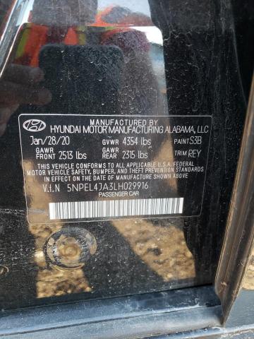 Photo 12 VIN: 5NPEL4JA3LH029916 - HYUNDAI SONATA 