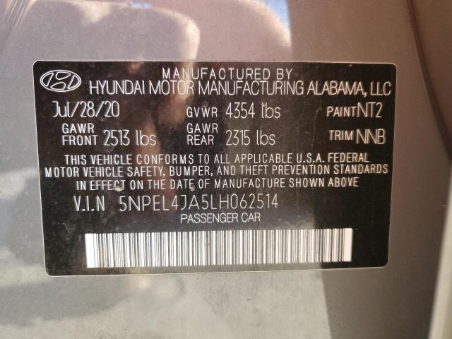 Photo 11 VIN: 5NPEL4JA5LH062514 - HYUNDAI SONATA 