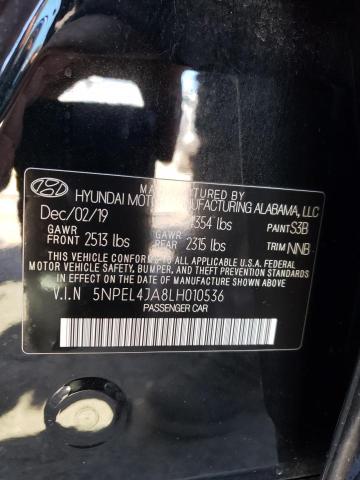 Photo 11 VIN: 5NPEL4JA8LH010536 - HYUNDAI SONATA 