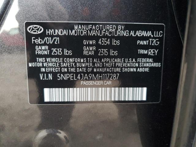 Photo 11 VIN: 5NPEL4JA9MH117287 - HYUNDAI SONATA 